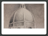 Brunelleschi's Dome, Graphite, 5.5 x 7.5 inches, 2010